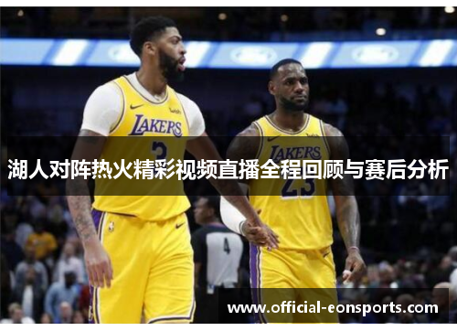 湖人对阵热火精彩视频直播全程回顾与赛后分析